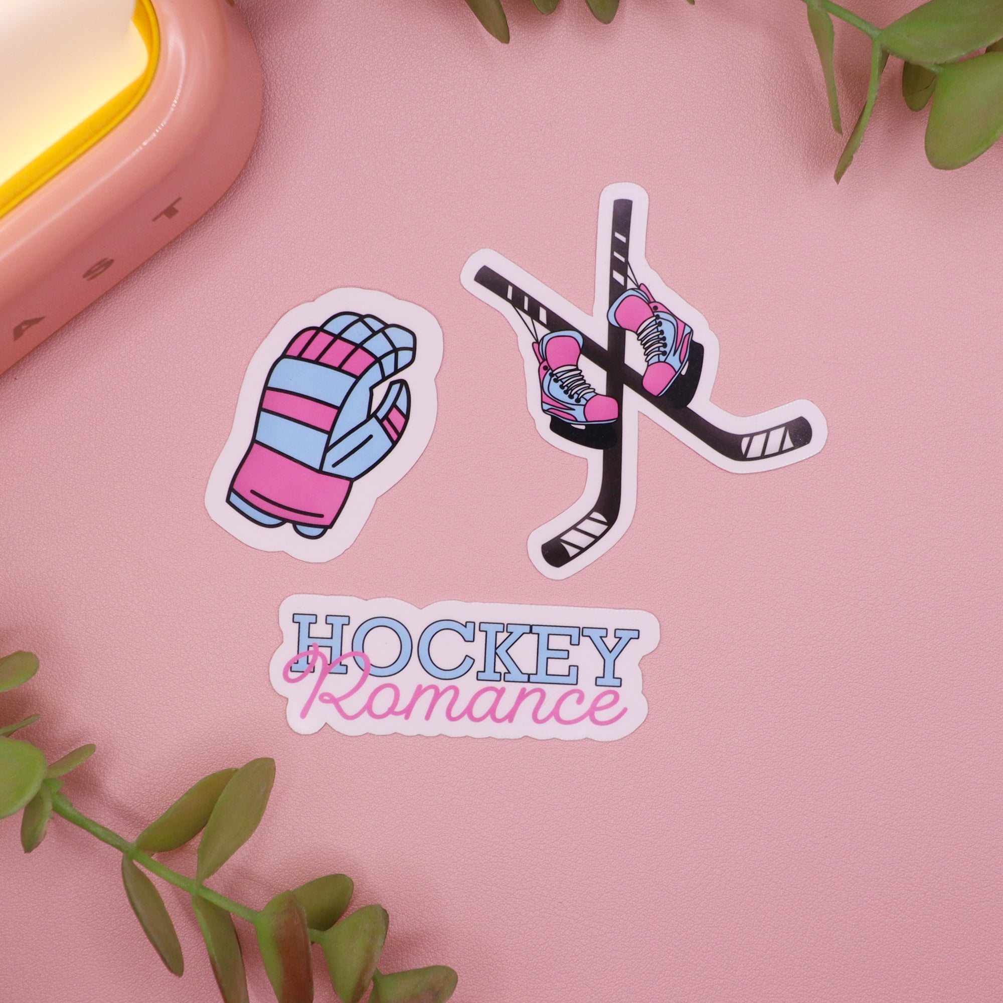 Ice Hockey Romance Sticker Bundle