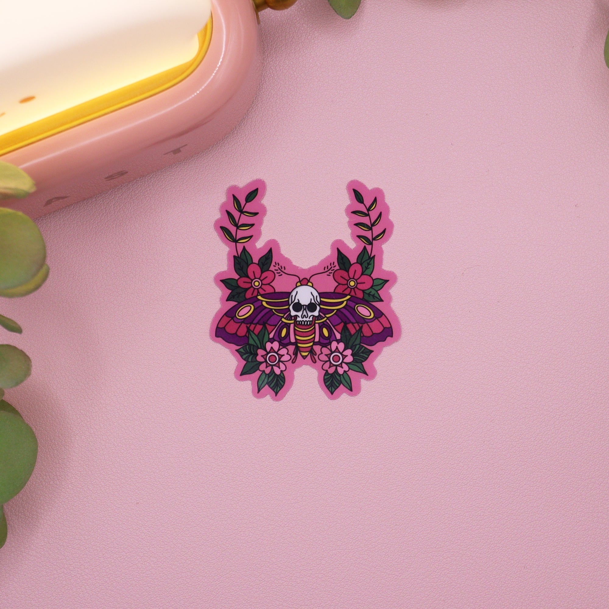 Dark Romance Death Moth Sticker