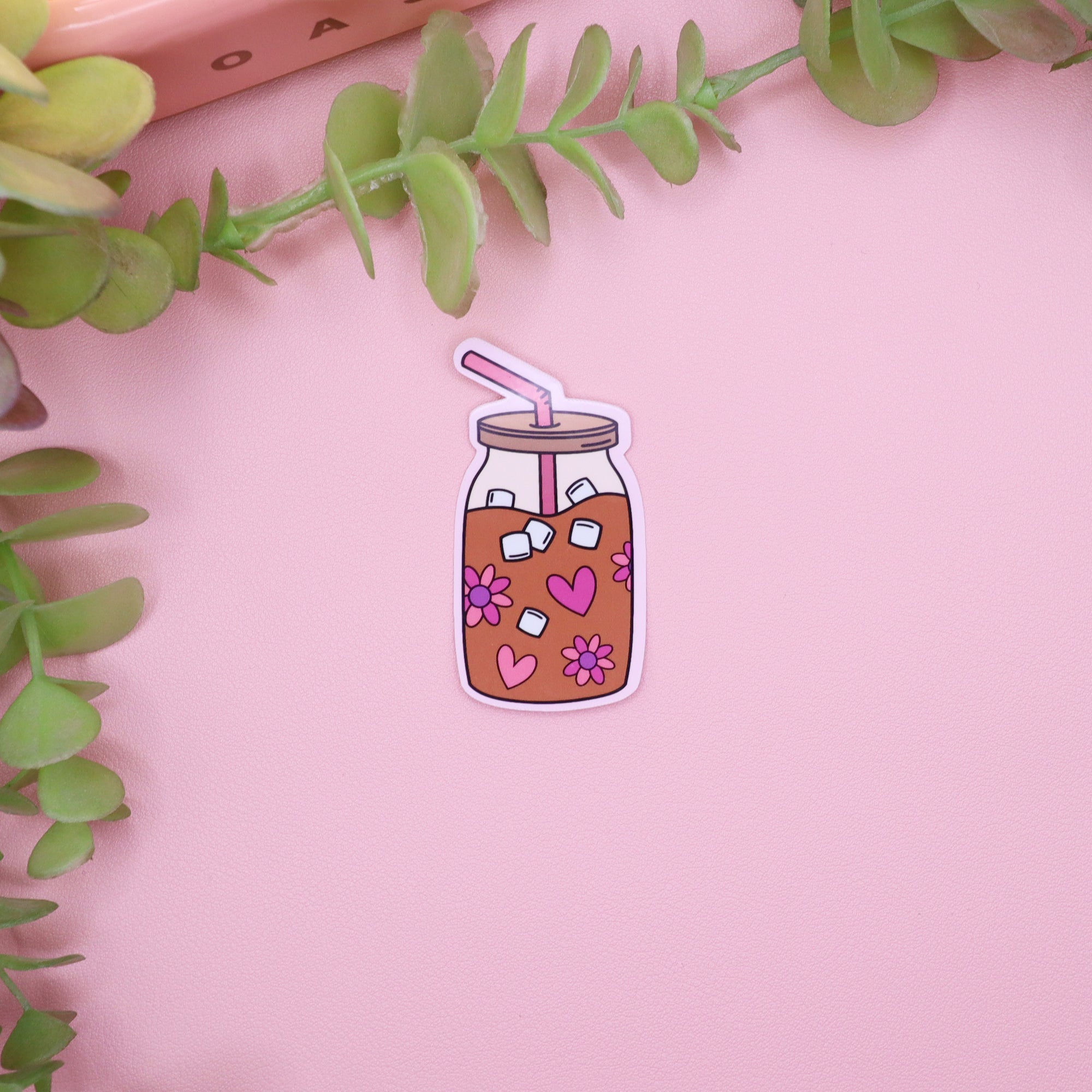 Iced Coffee Sticker