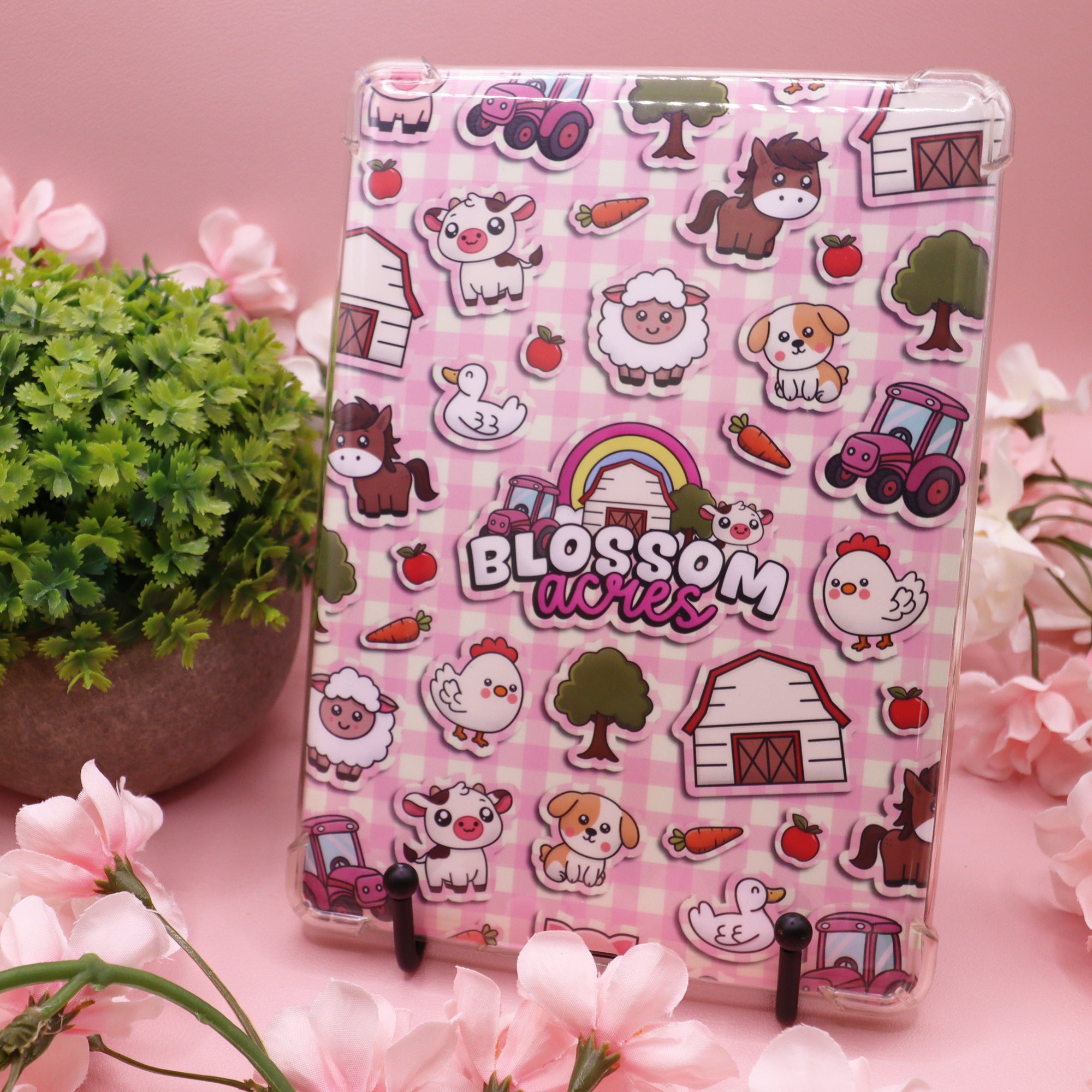 Blossom Acres Farm Tiled Kindle Insert