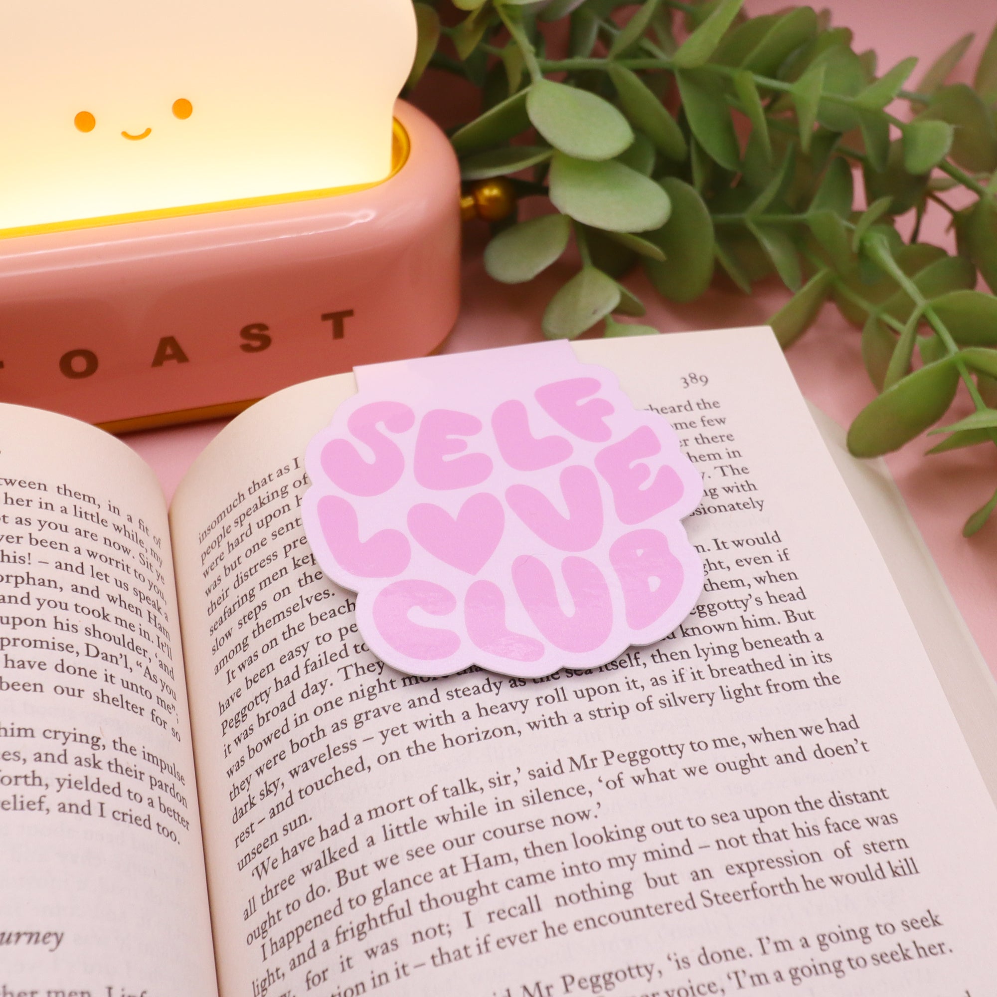 Self Love Club Magnetic Bookmark