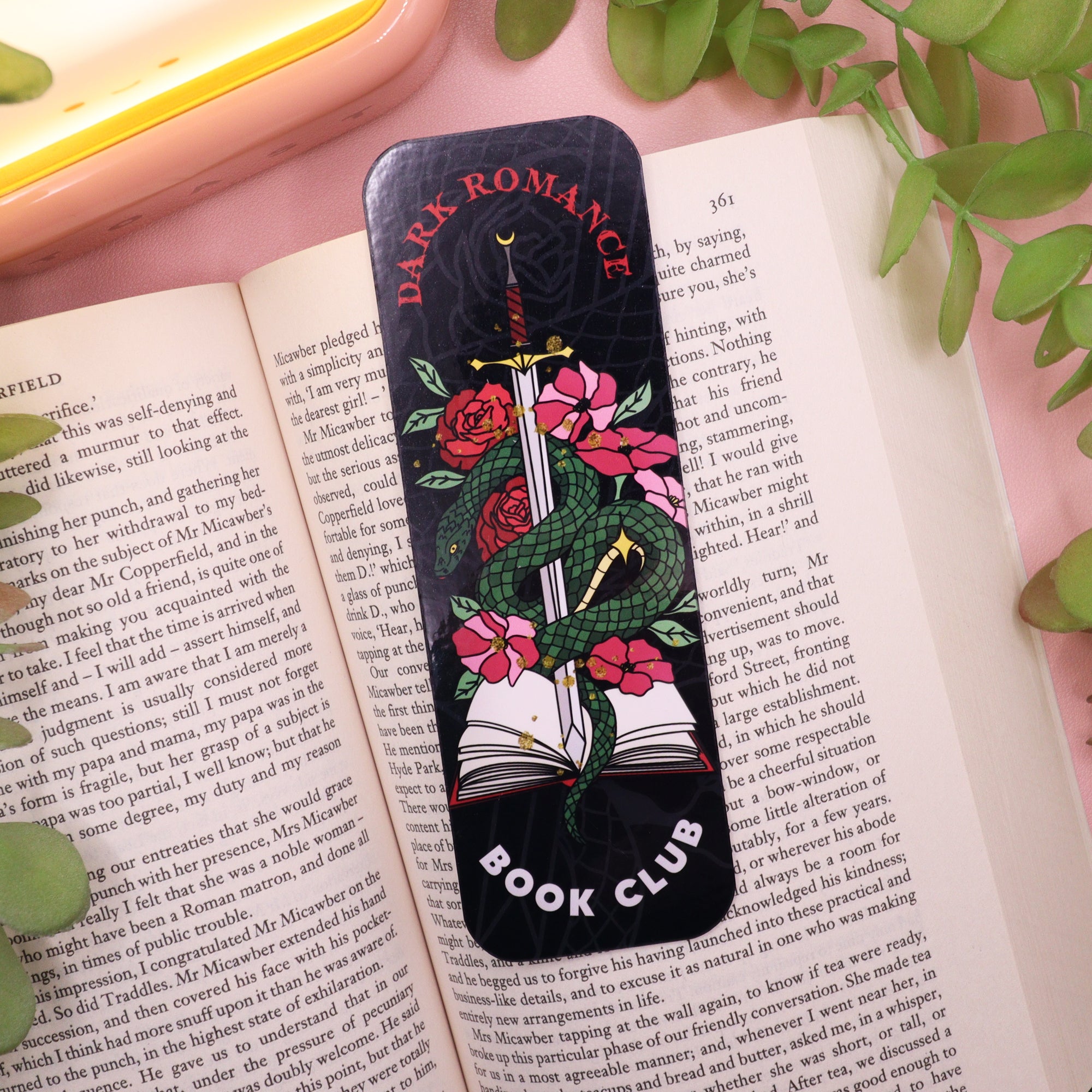 Dark Romance Book Club Bookmarks
