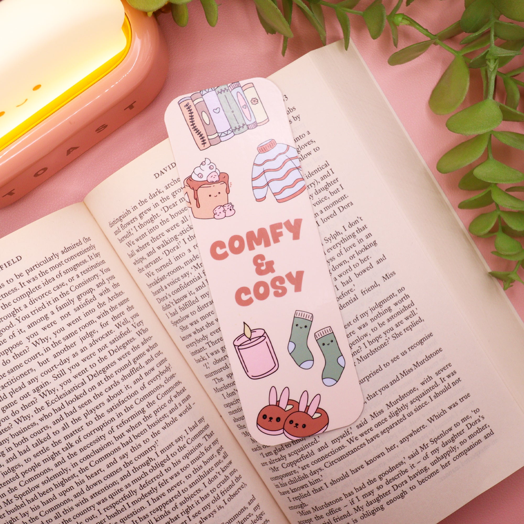 Comfy & Cosy Bookmarks