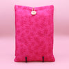 Ultra Soft Hot Pink Quilted Book Sleeve
