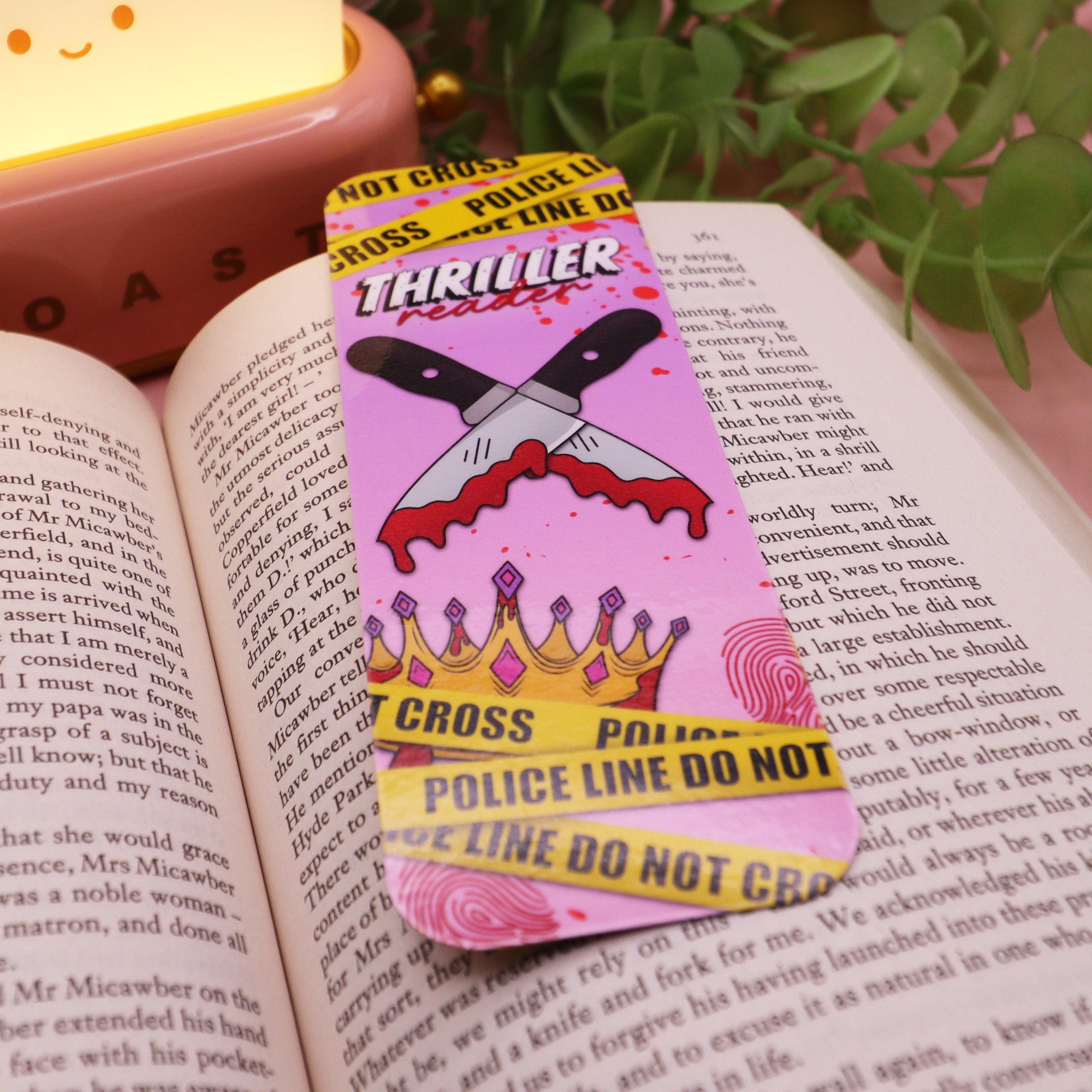 Limited Edition Thriller Reader Bookmark