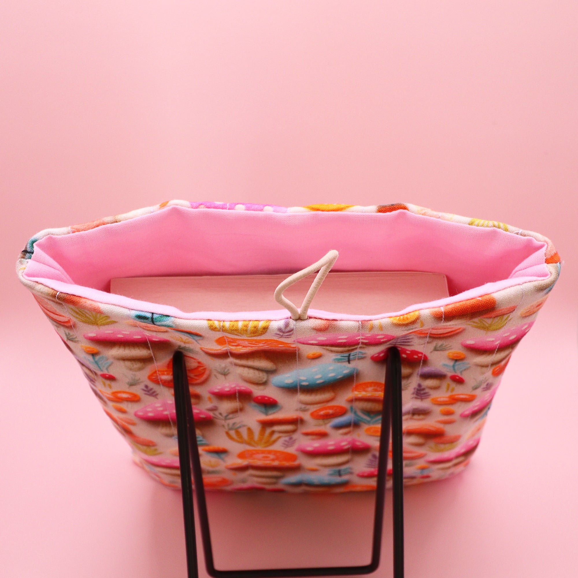 Ultra Soft Mushroom Quilted Book Sleeve
