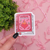 Spicy Romance Book Sticker