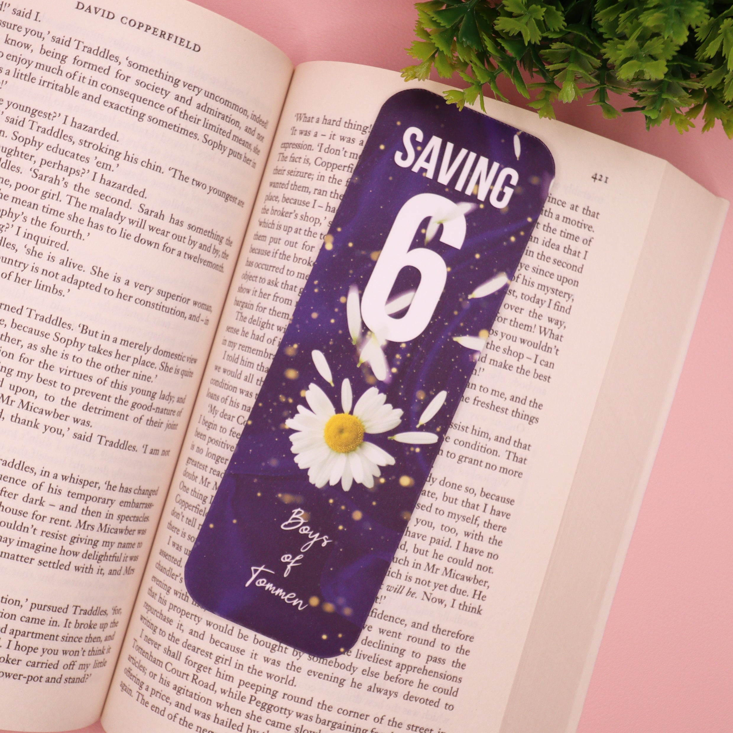 Boys of Tommen Inspired Bookmarks
