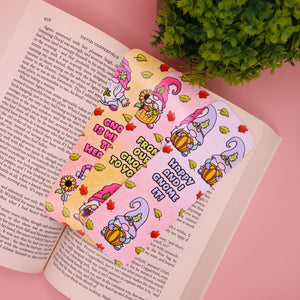 Autumnal Gnome Bookmarks