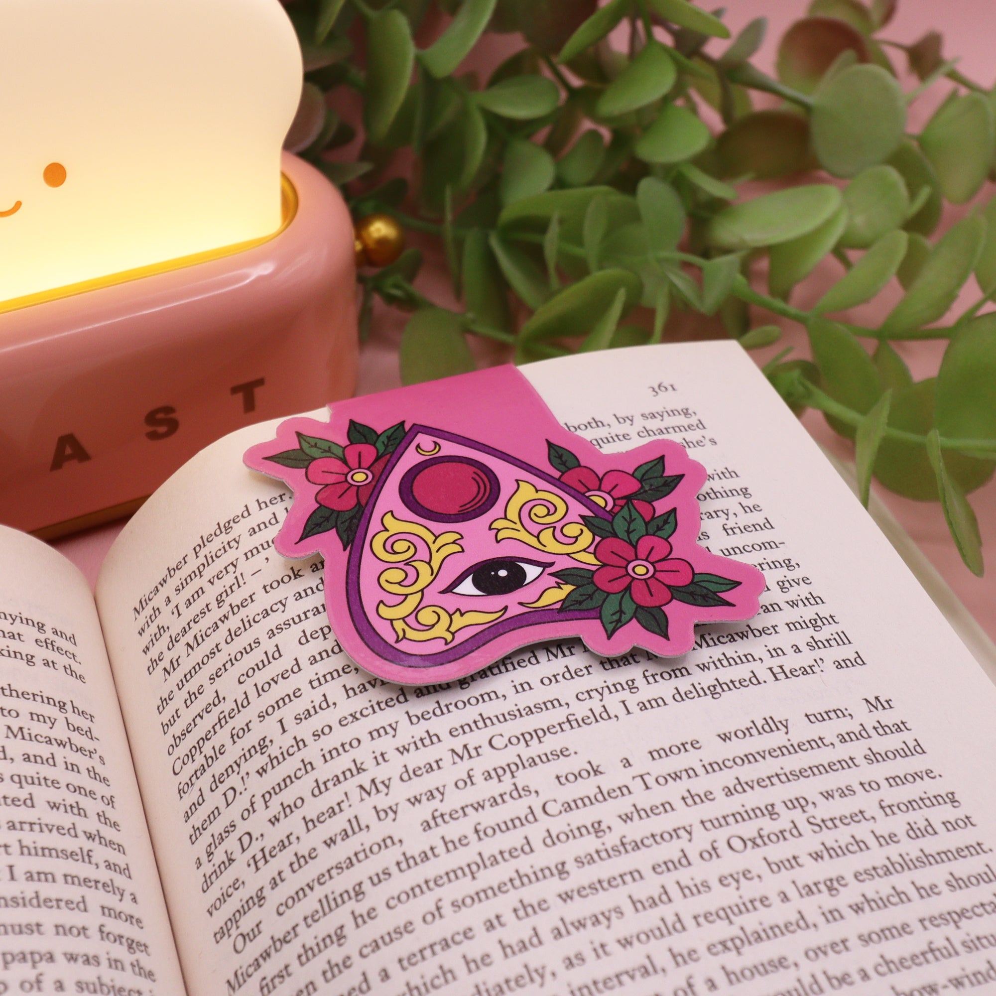 Dark Romance Planchette Magnetic Bookmark