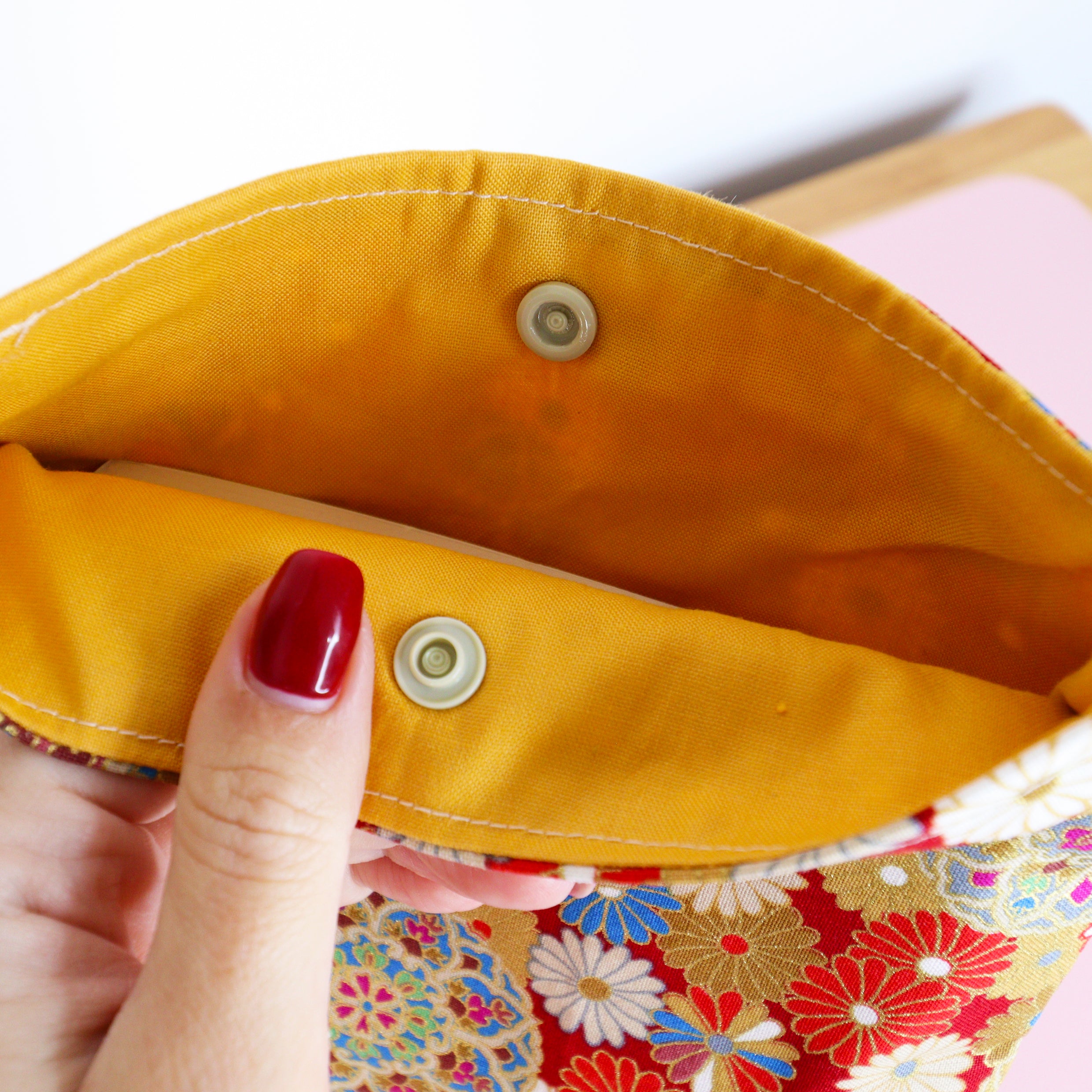 Red, Gold & Blue Oriental Book Sleeve
