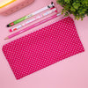 Polka Dot Pink Zip Pencil Case