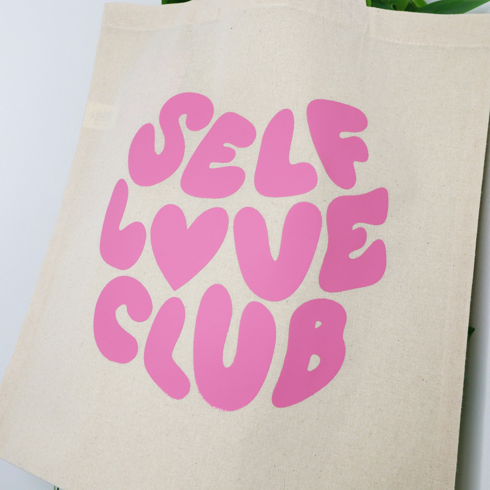 Self Love Club 100% Cotton Tote Bag