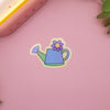 Watering Can Holographic Sticker