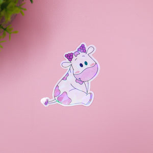 Fruity Cows Glitter Stickers