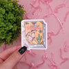 Cowboy Romance Book Sticker