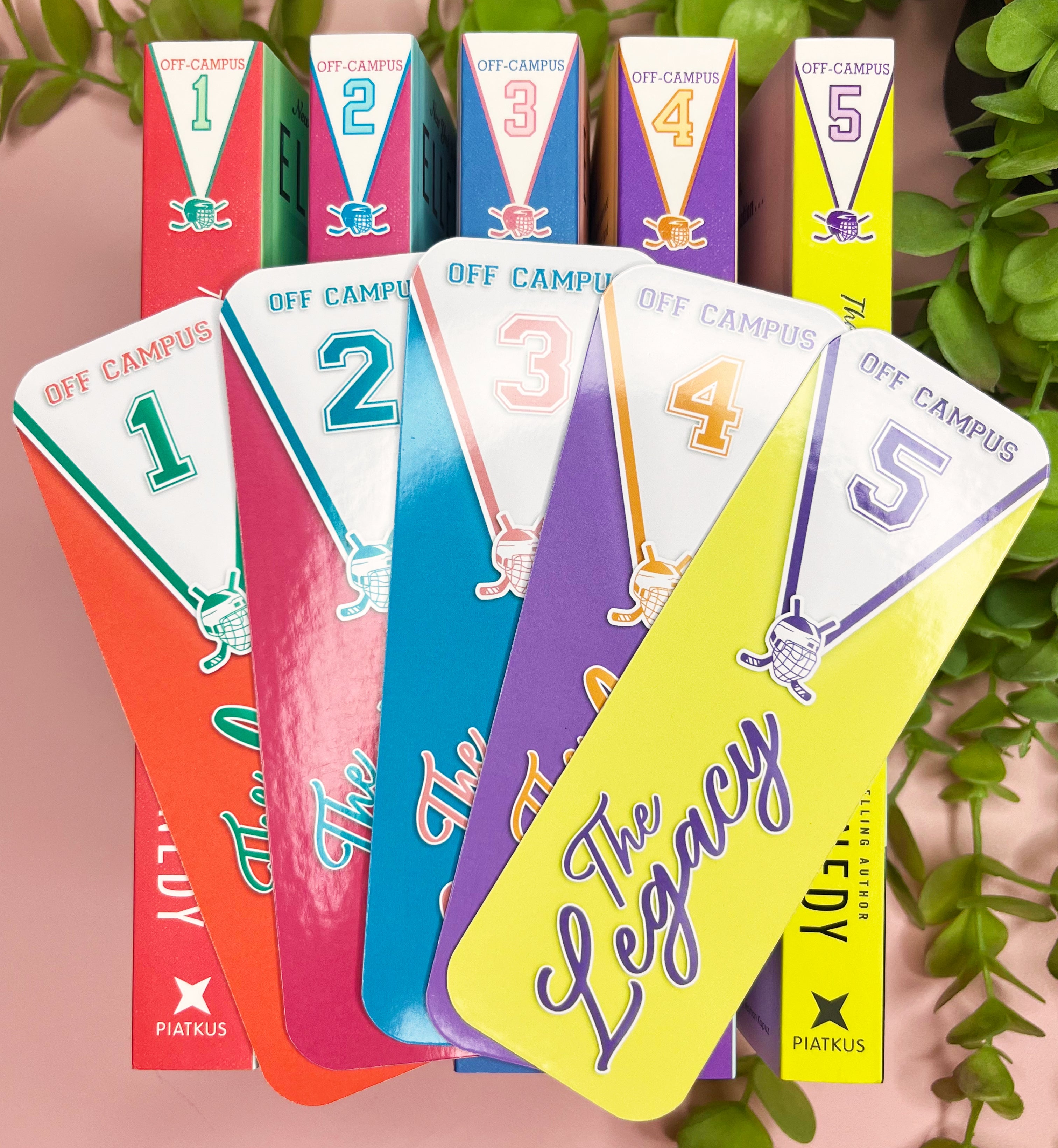Off-Campus Book Series Inspired Bookmarks