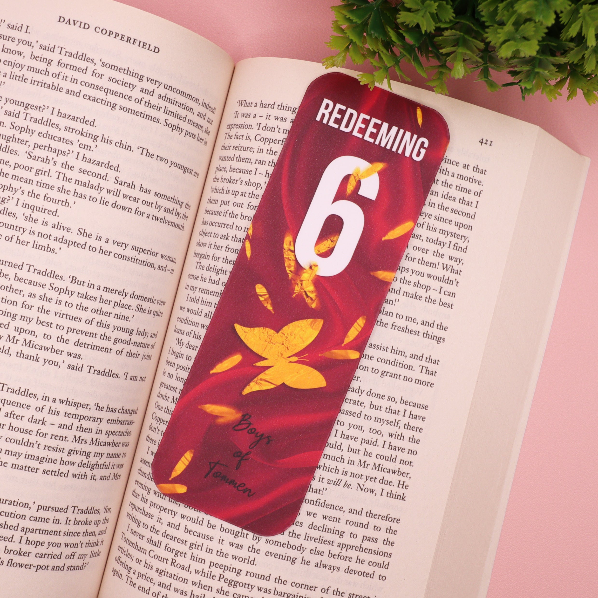 Boys of Tommen Inspired Bookmarks