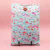 Hello Spring Blue Quilted Book Sleeve