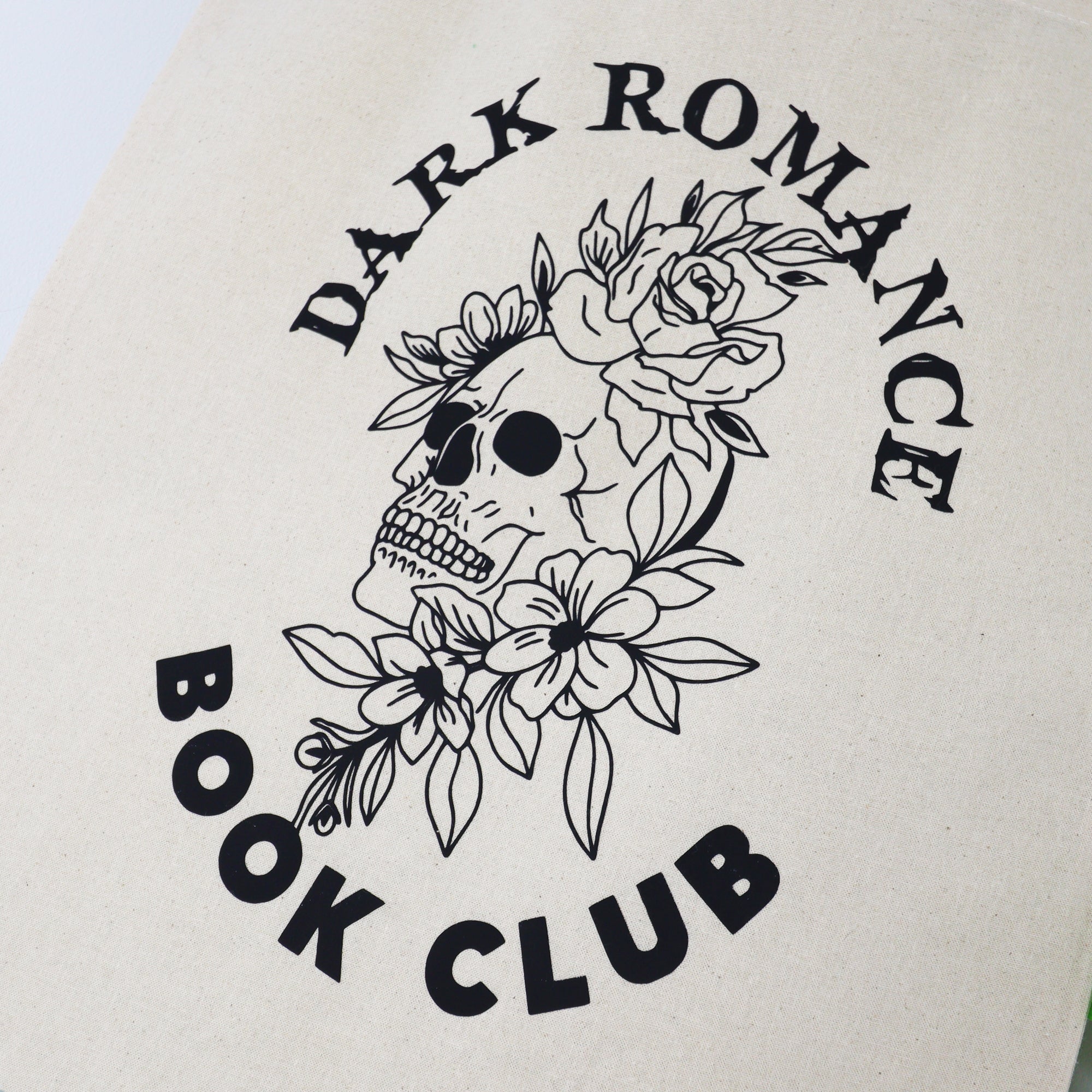 Dark Romance Book Club Cotton Tote Bag