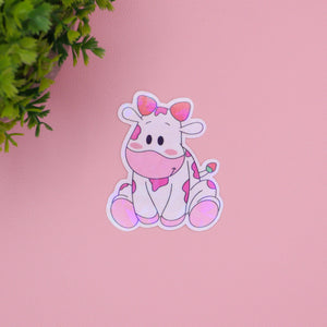 Fruity Cows Glitter Stickers