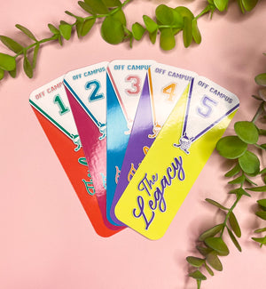 Off-Campus Book Series Inspired Bookmarks