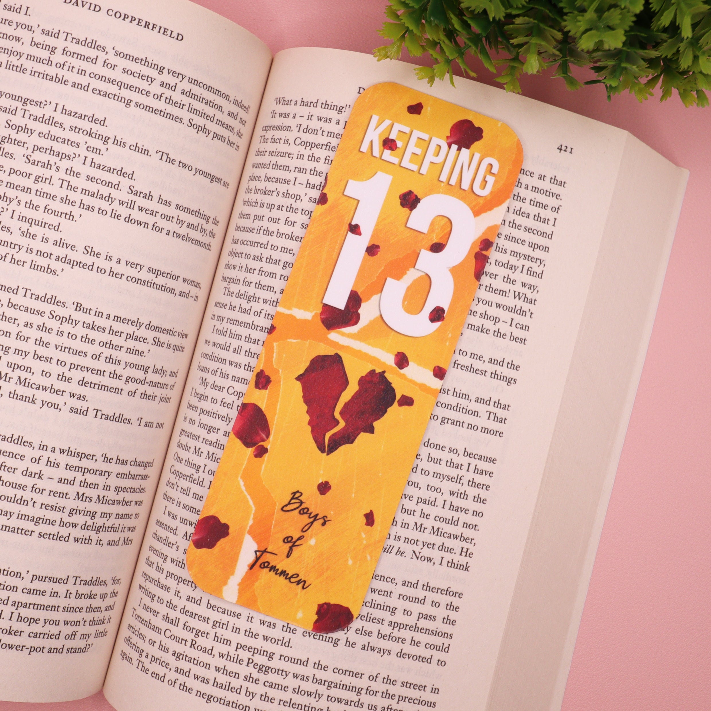 Boys of Tommen Inspired Bookmarks