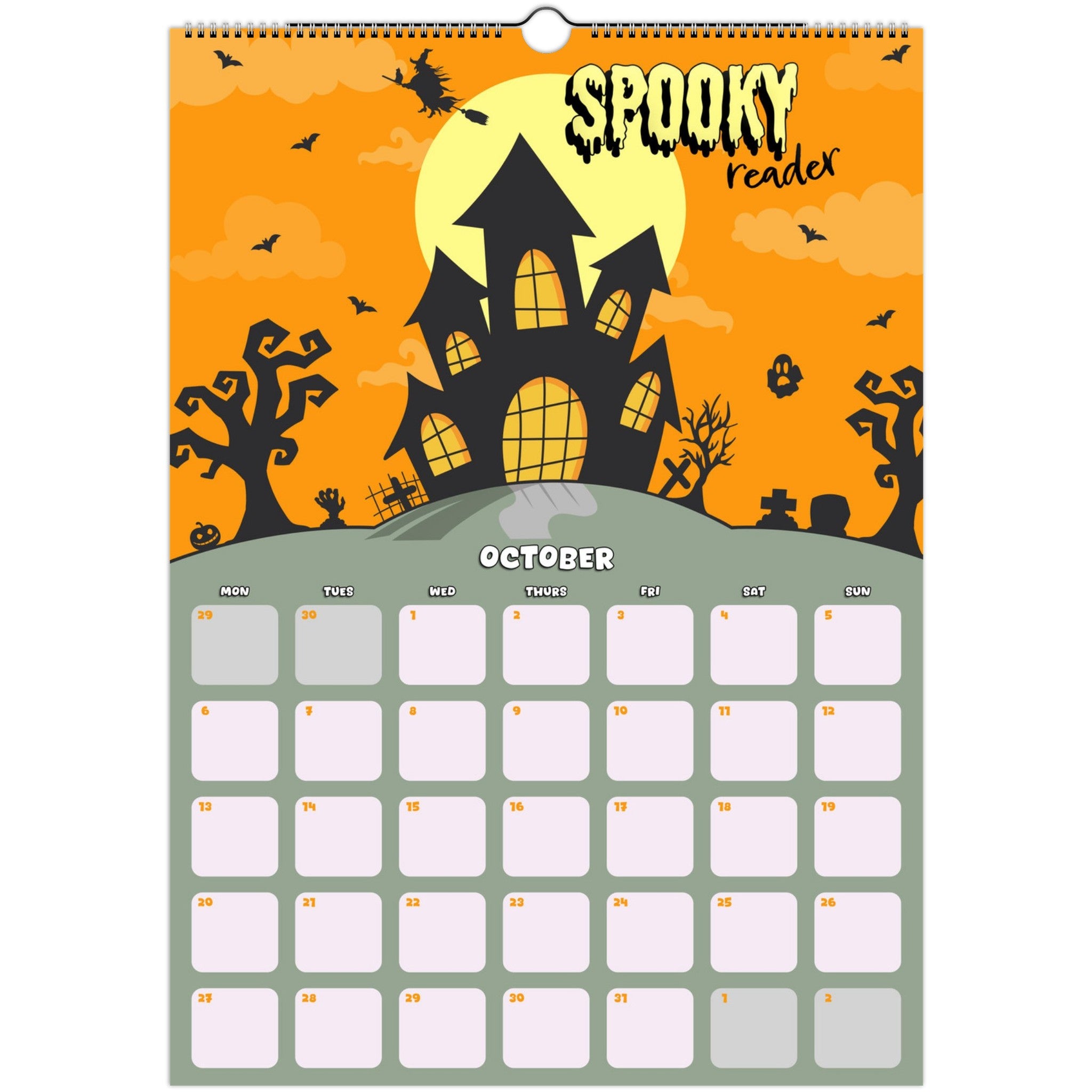 2025 A3 Wall Calendar