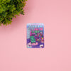 Midnight Library Sparkly Sticker