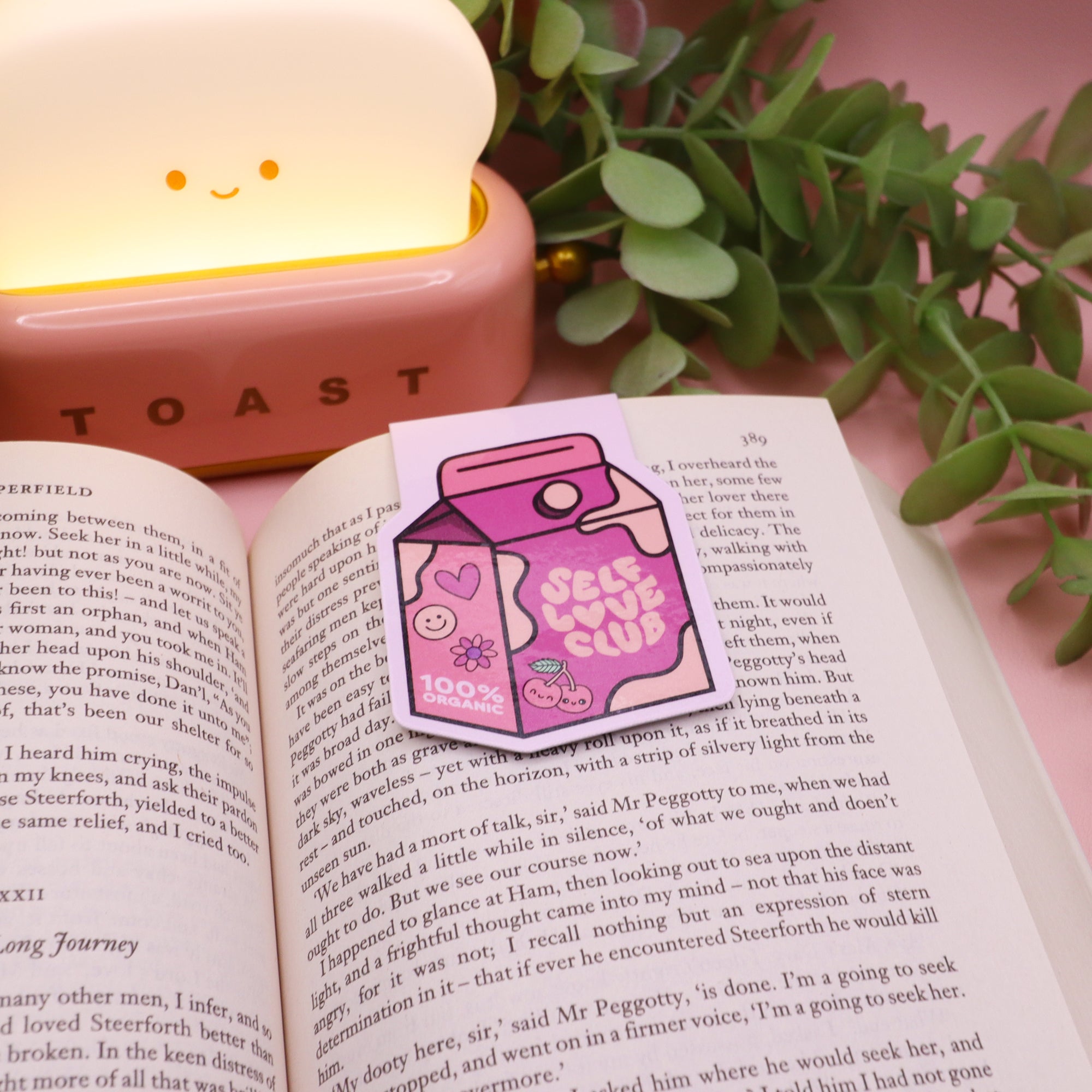 Self Love Juice Carton Magnetic Bookmark