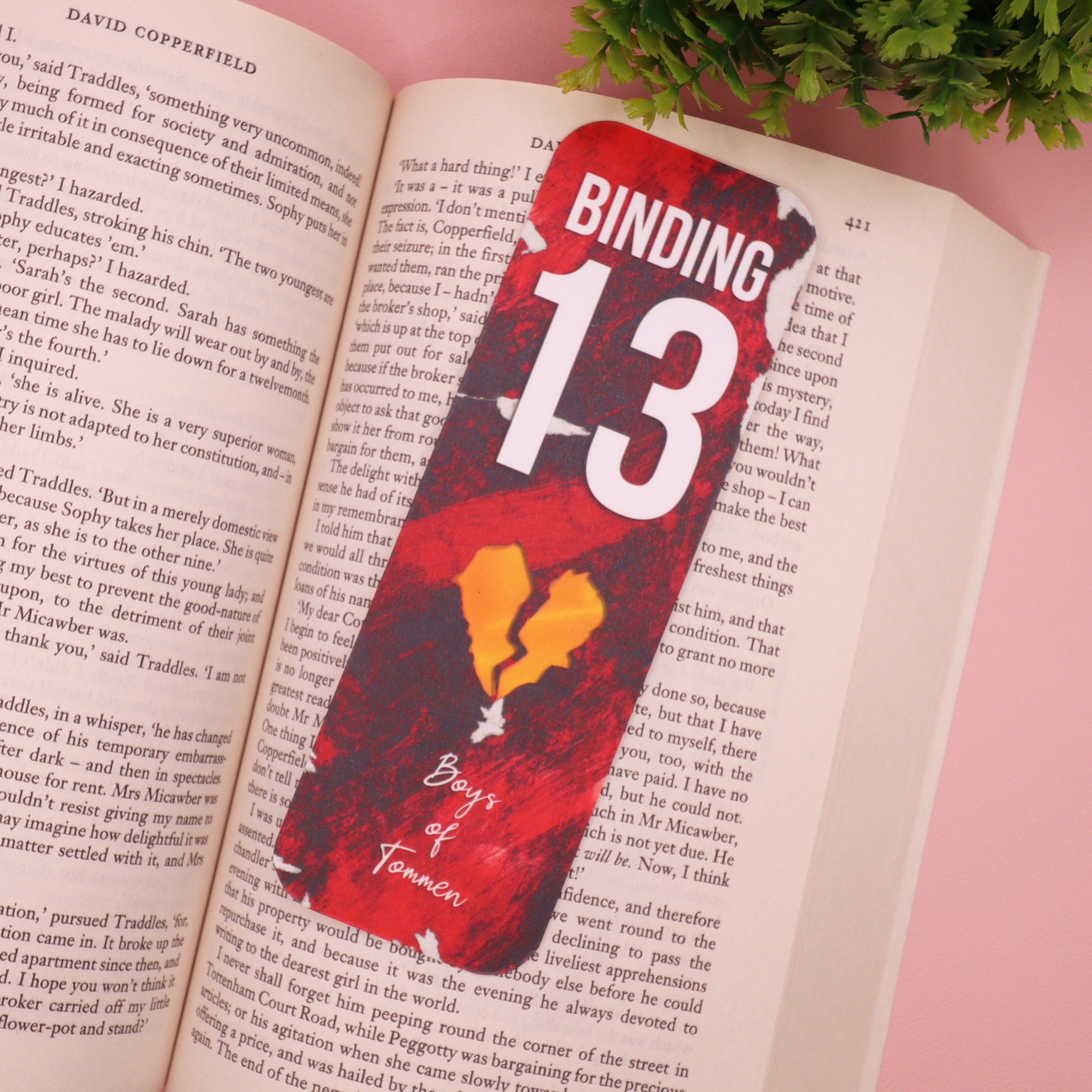 Boys of Tommen Inspired Bookmarks