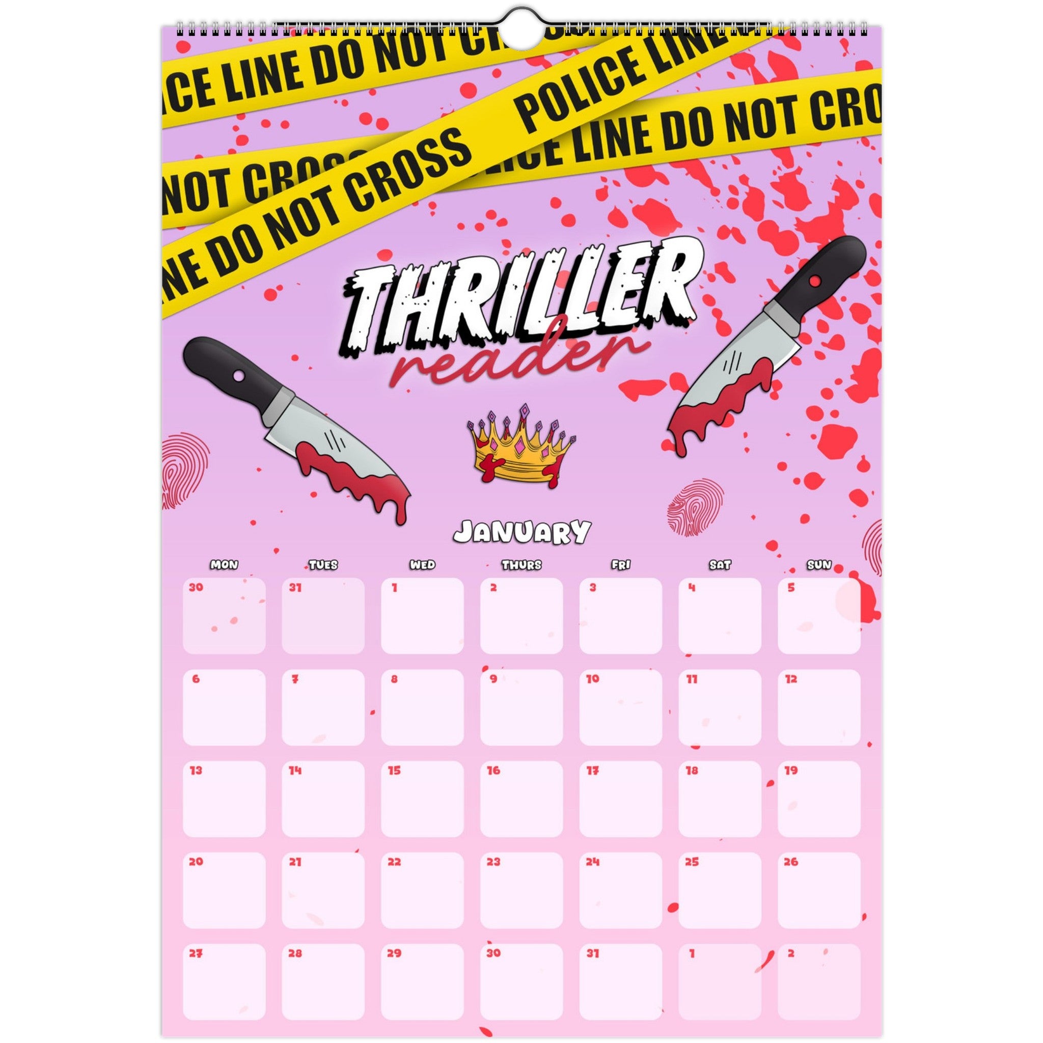 2025 A3 Wall Calendar