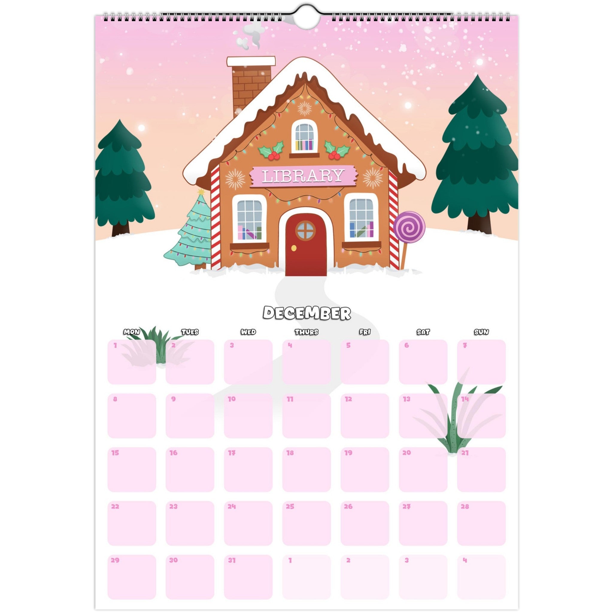 2025 A3 Wall Calendar