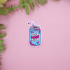 Bubblygum Soda Can Sticker