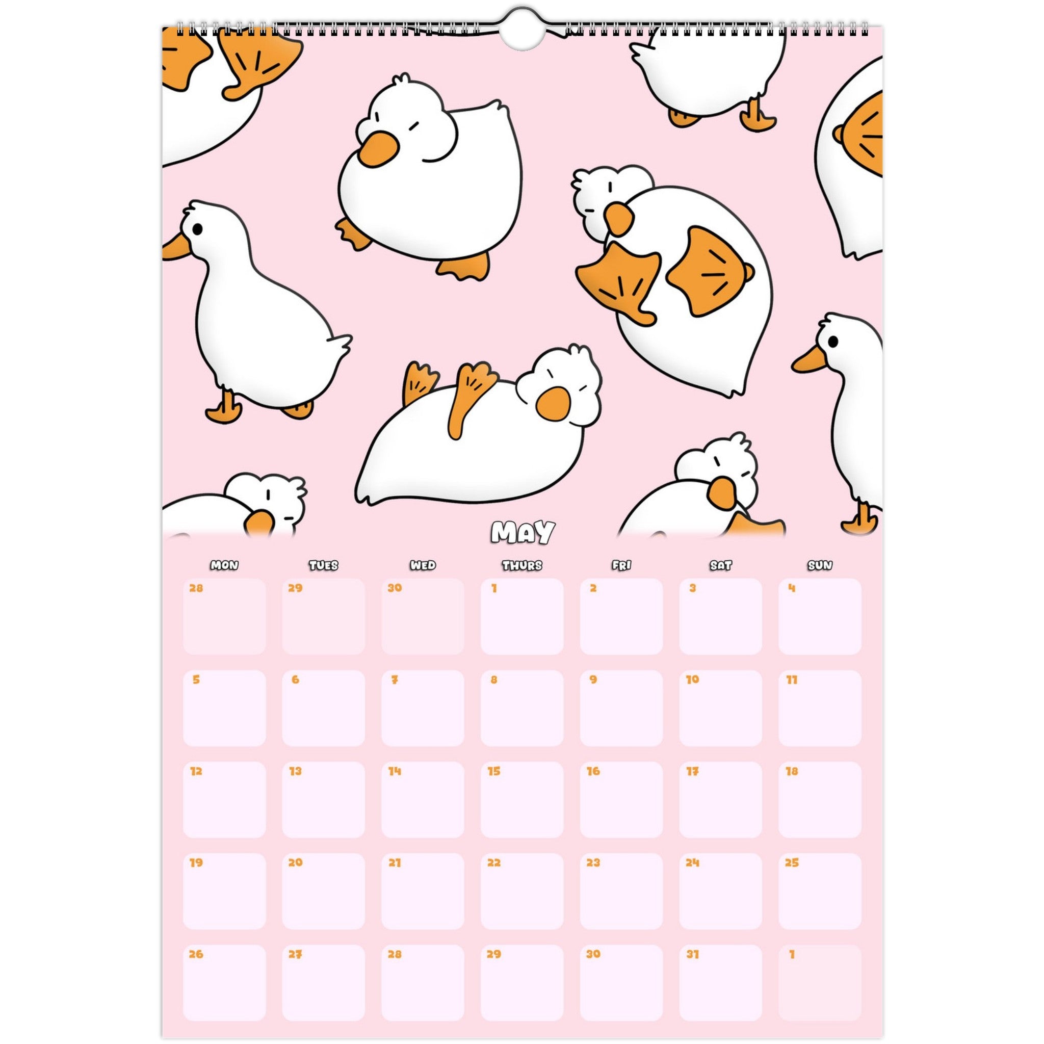 2025 A3 Wall Calendar