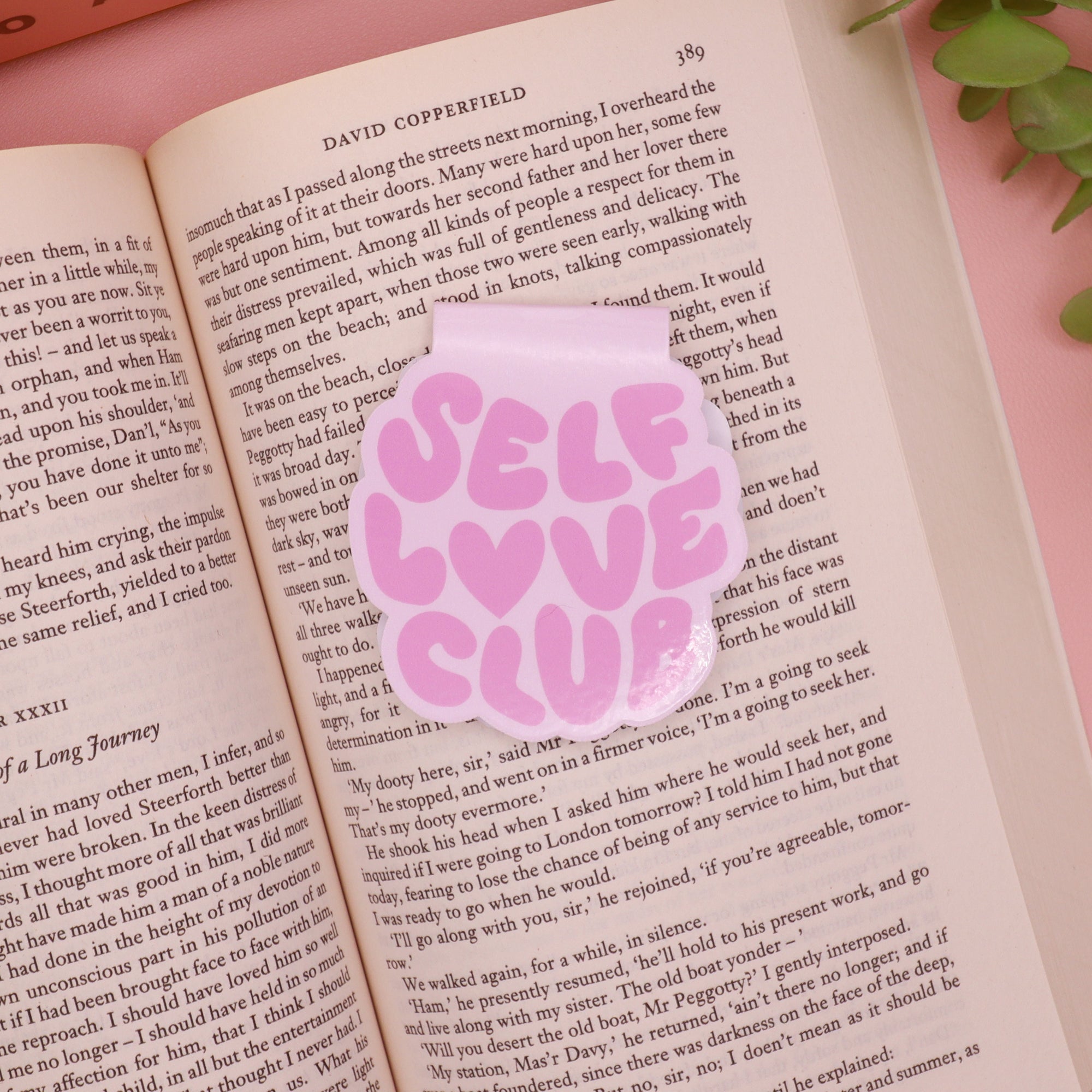 Self Love Club Magnetic Bookmark