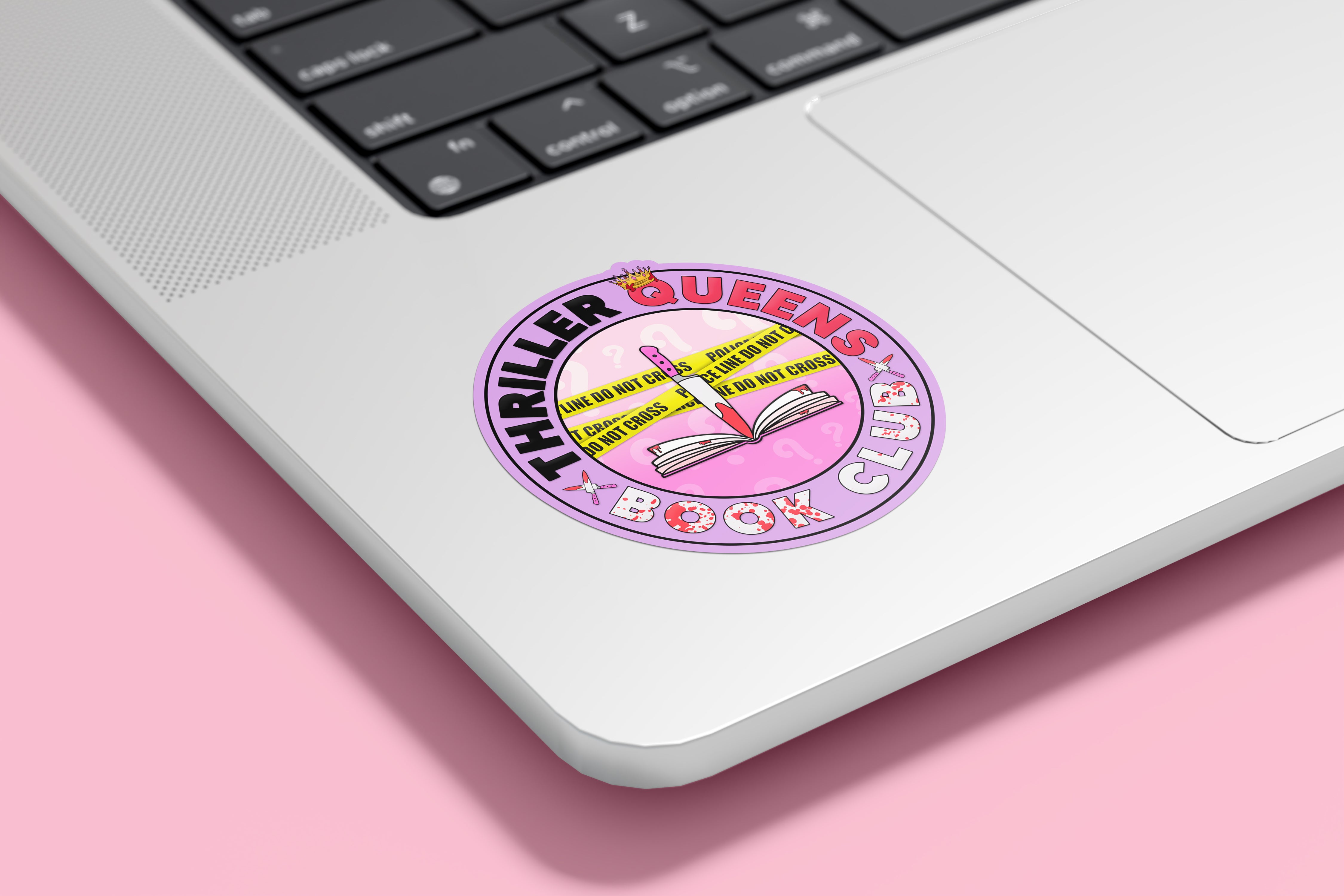 Thriller Queen Book Club Stickers