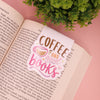 Coffee & Good Books Magnetic Bookmark