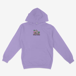 No Shelf Control Unisex Embroidered Hoodie