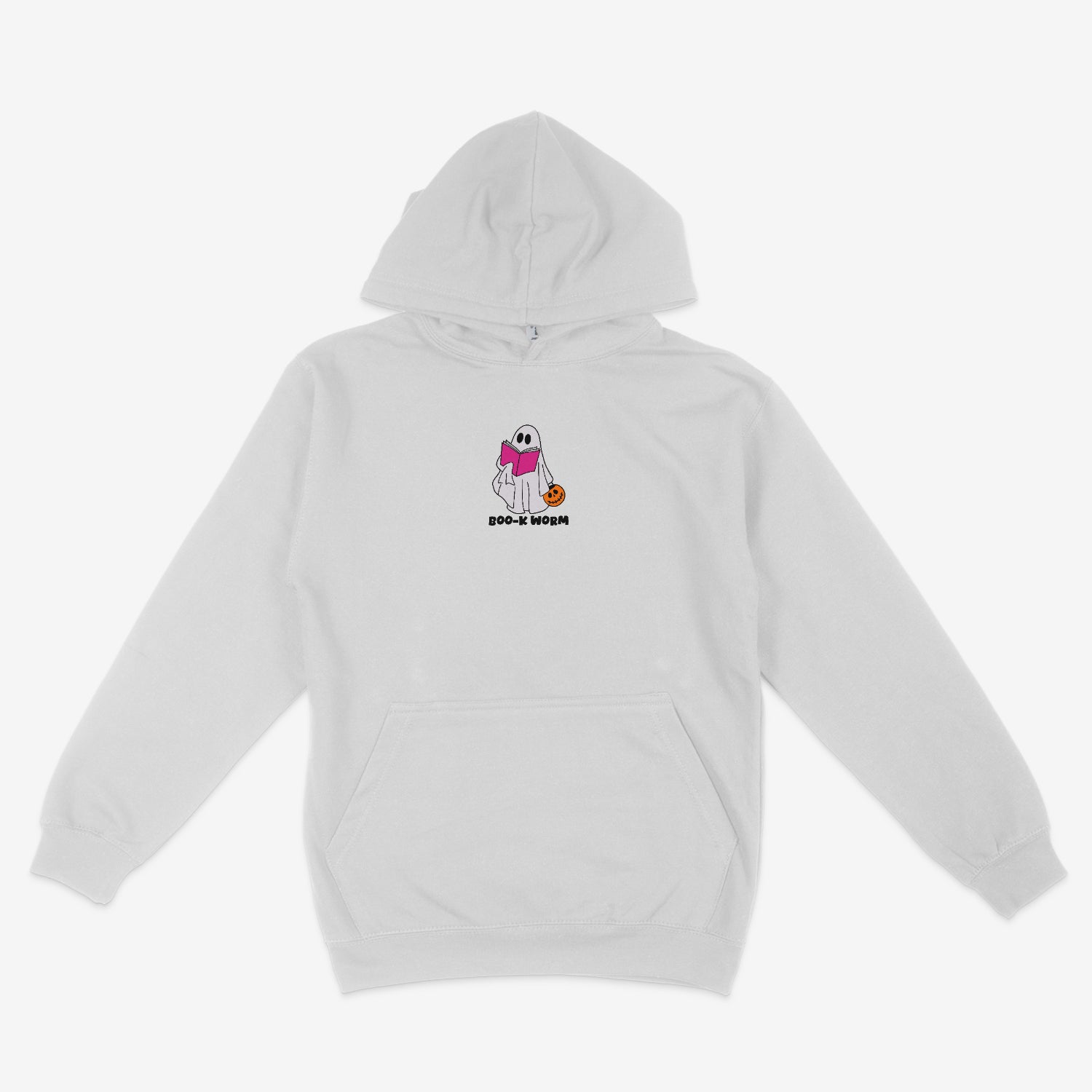 Boo-kworm Unisex Embroidered Hoodie