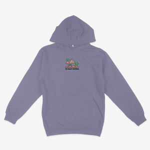 No Shelf Control Unisex Embroidered Hoodie