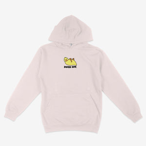 Duck Off Unisex Embroidered Hoodie