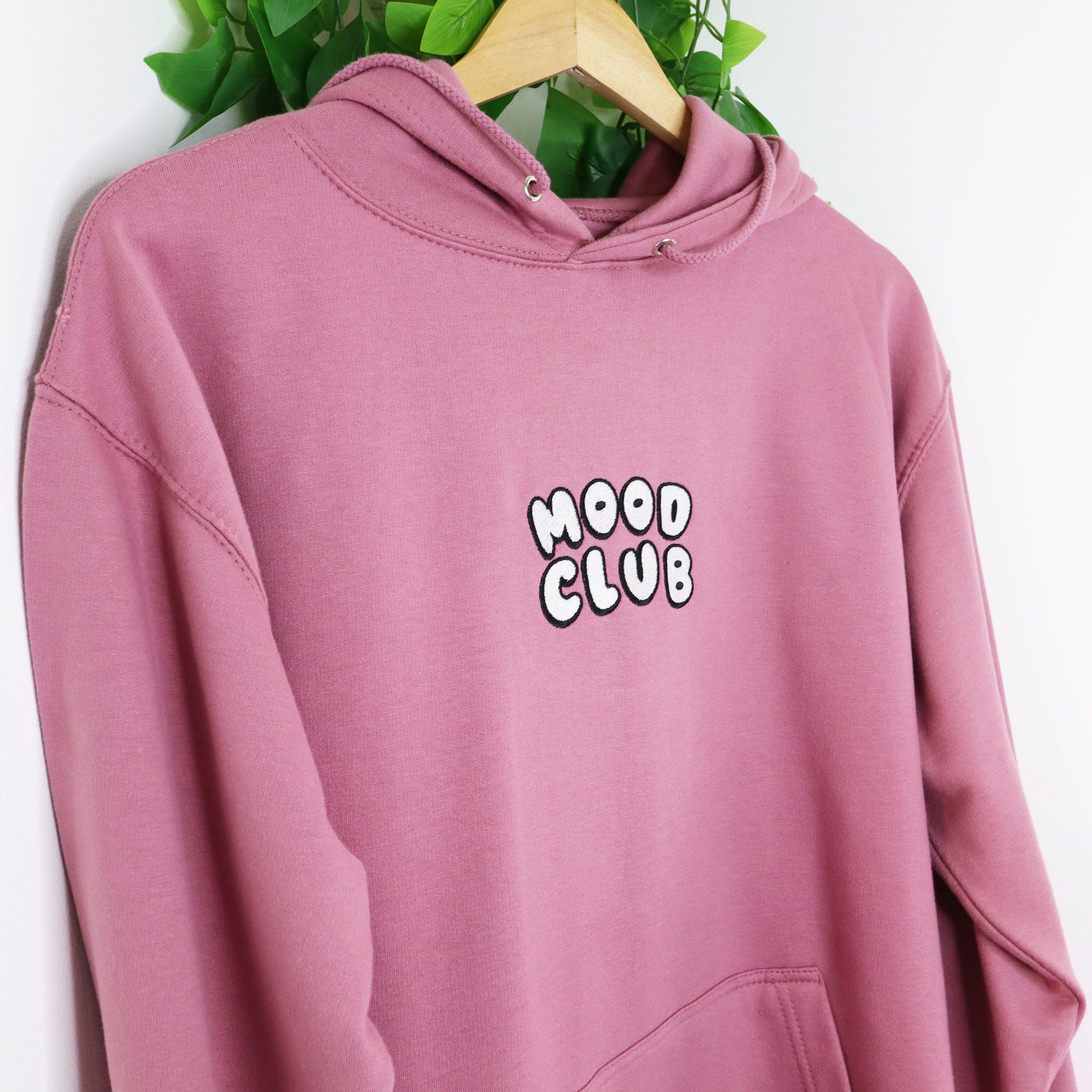 Mood Club Unisex Embroidered Hoodie
