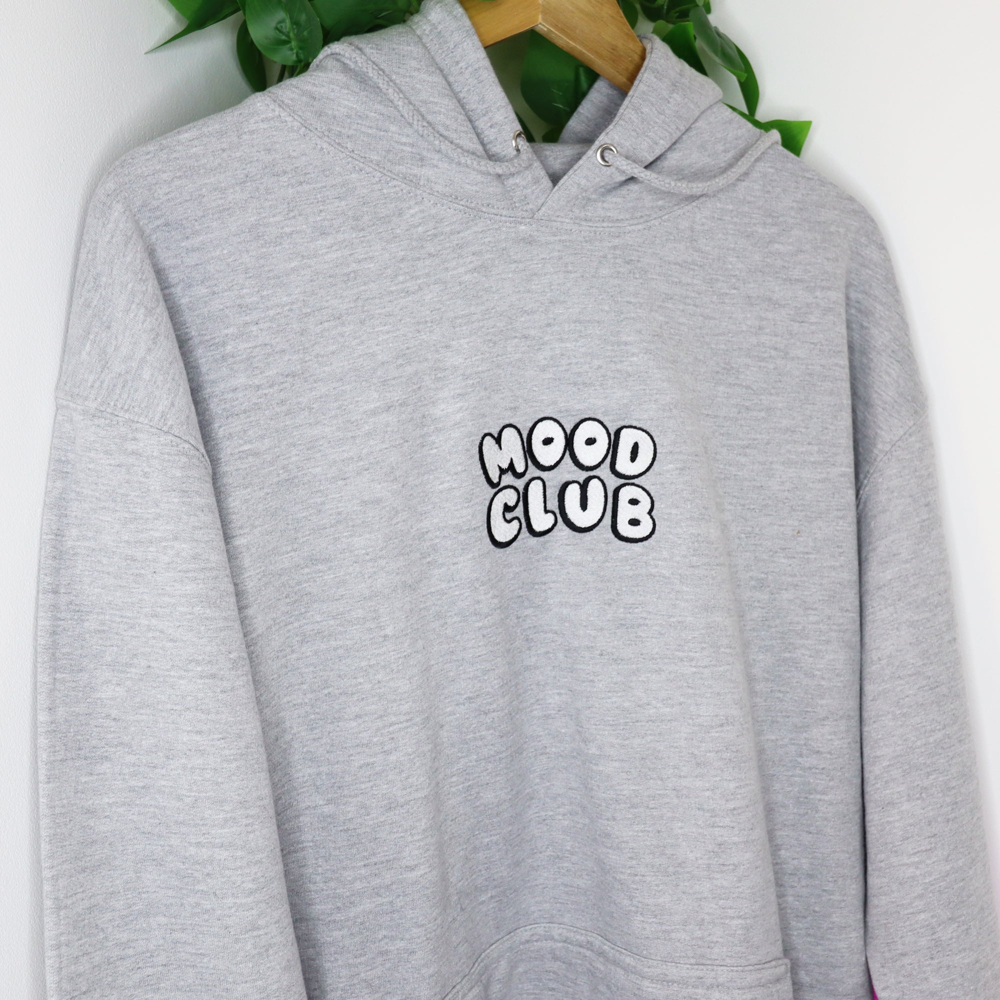 Mood Club Unisex Embroidered Hoodie