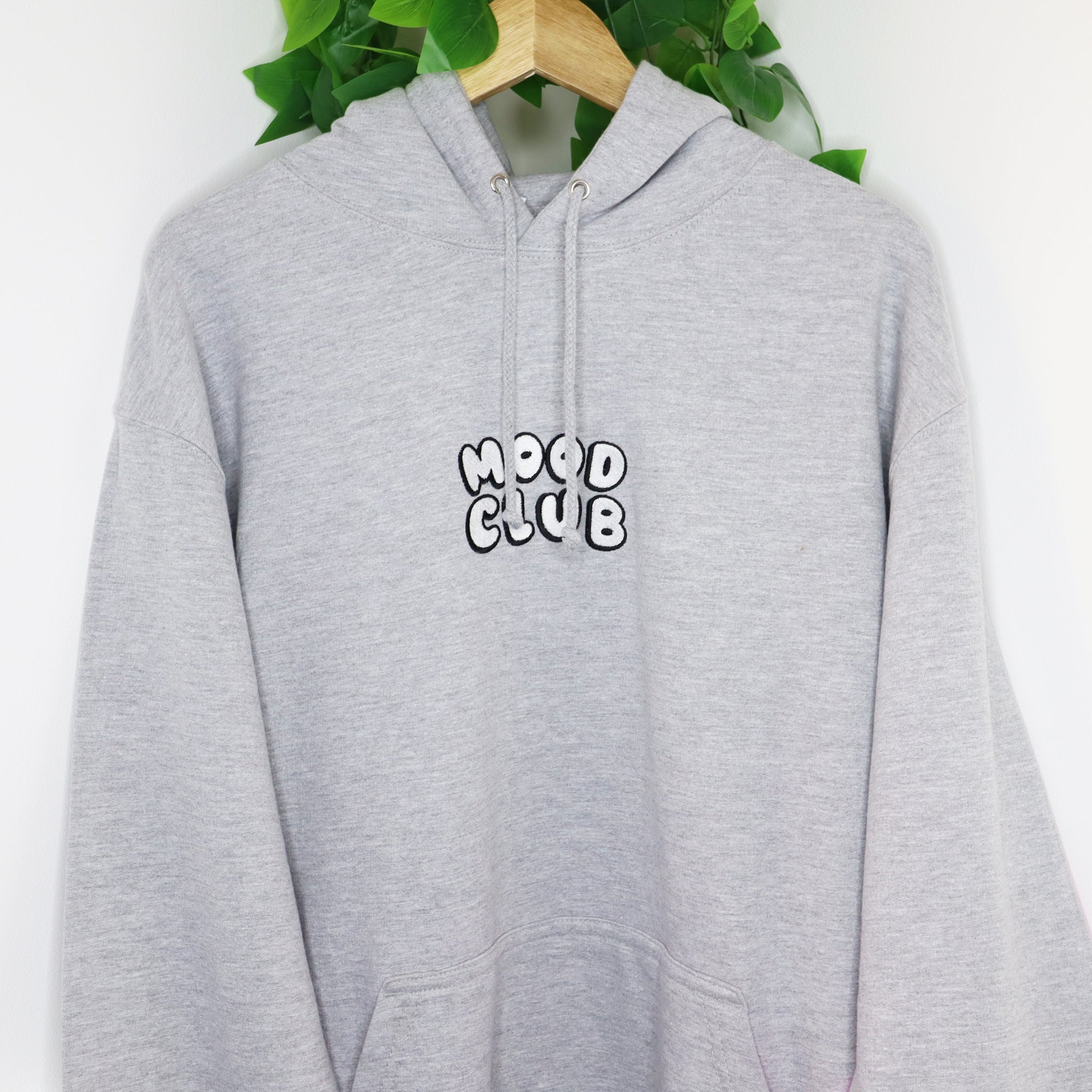Mood Club Unisex Embroidered Hoodie