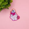 Boo-kworm Sparkly Sticker