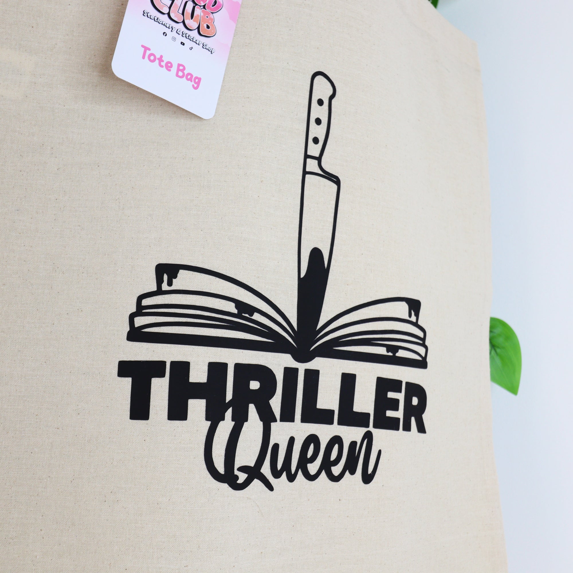 Thriller Queen 100% Cotton Tote Bag