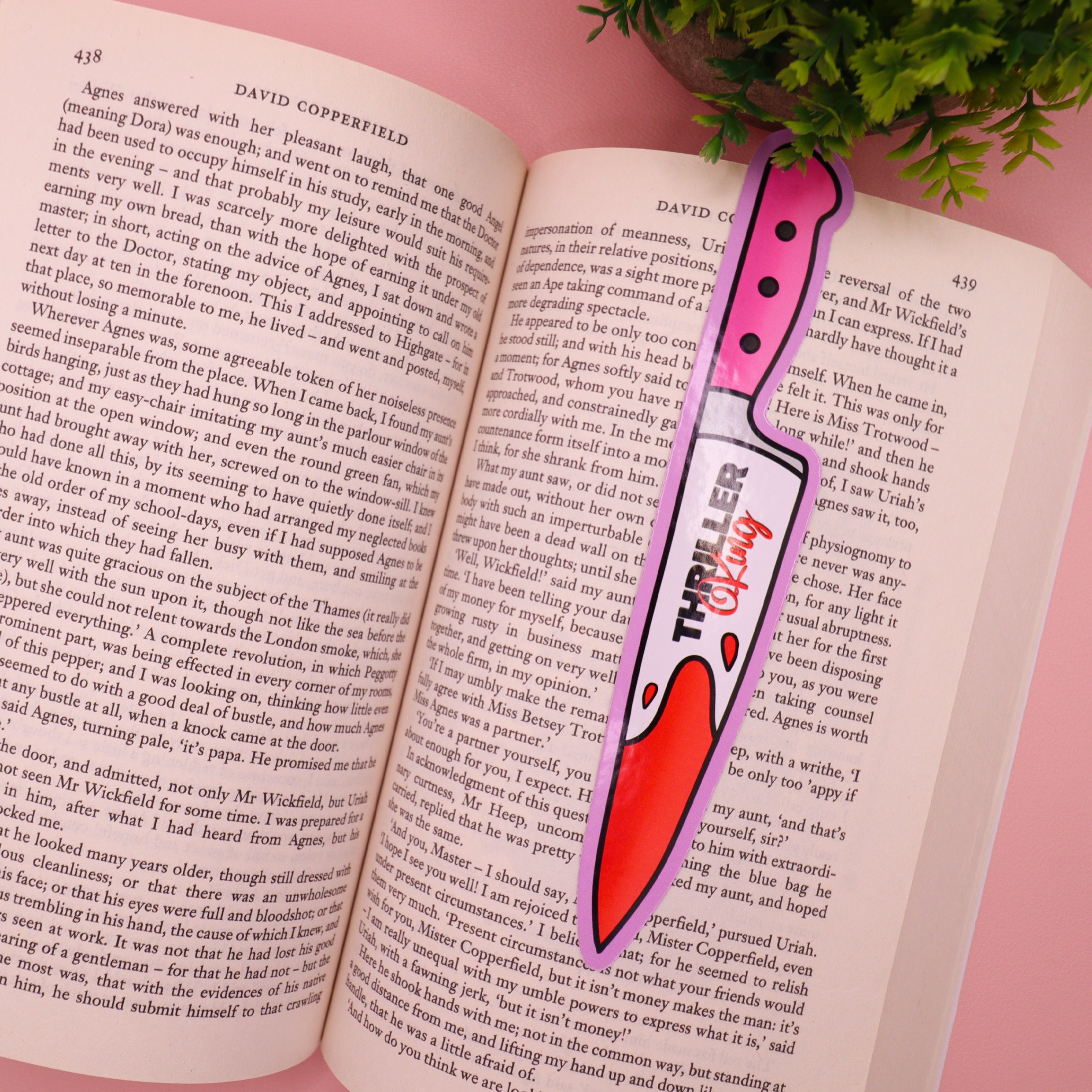 Thriller Themed Bookmarks