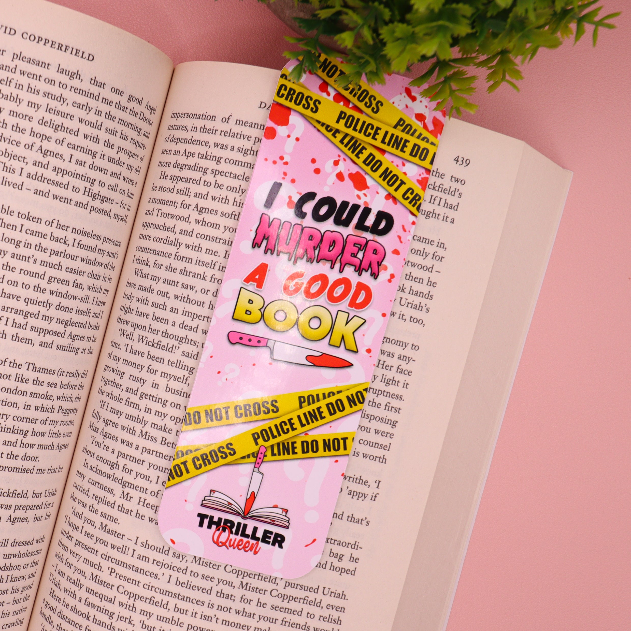 Thriller Themed Bookmarks
