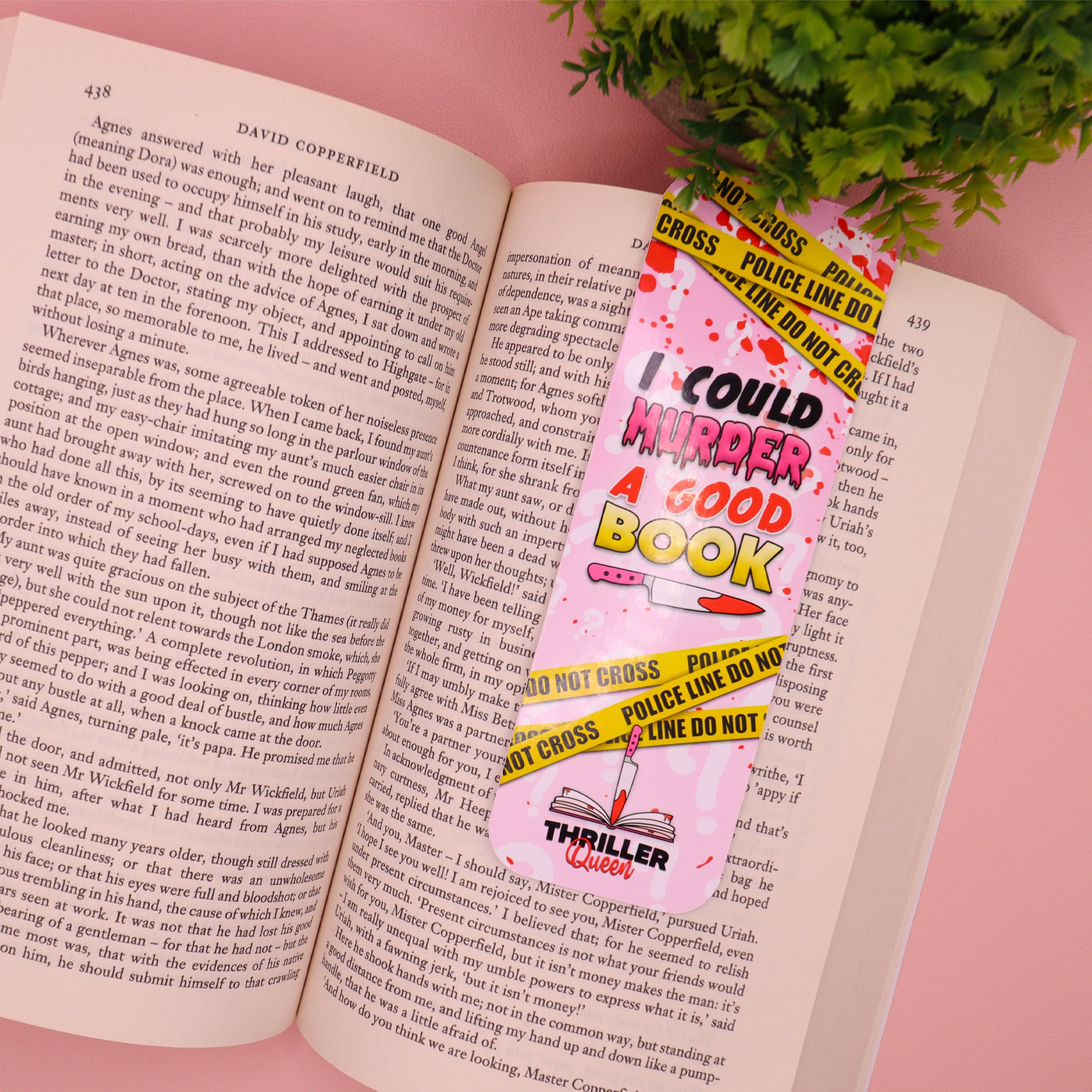 Thriller Themed Bookmarks